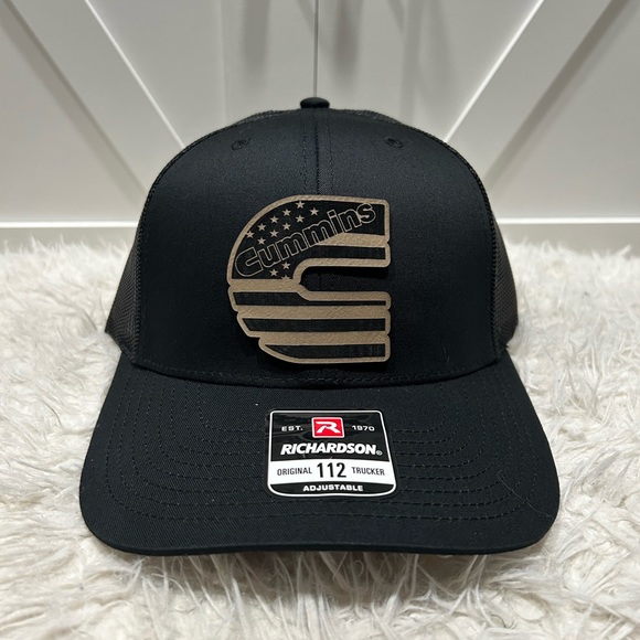 Cummins Laser Engraved Richardson 112 trucker hat. - Picture 5 of 8